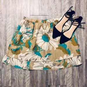 ✨ Anthropologie Odille silk skirt | sz L